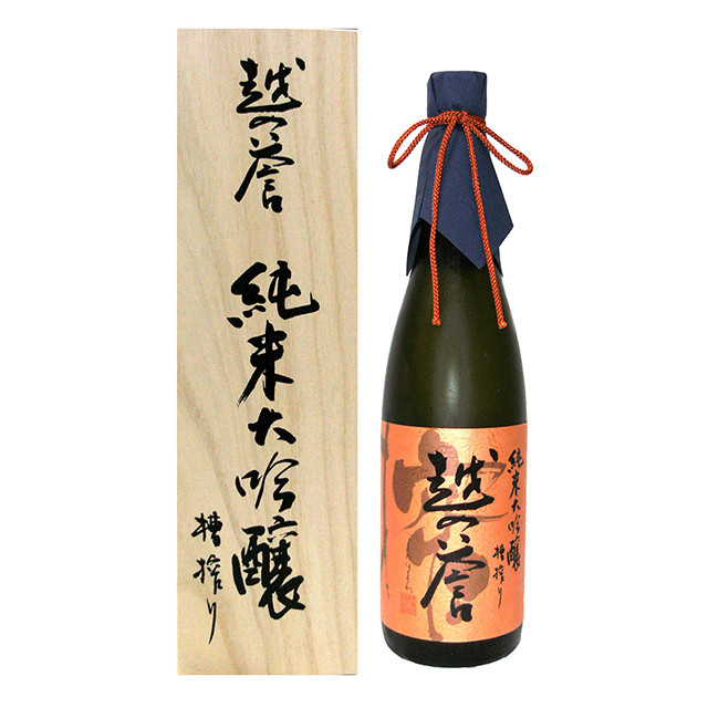 清酒　越の誉　純米大吟醸　槽搾り　７２０ｍｌ 商品写真