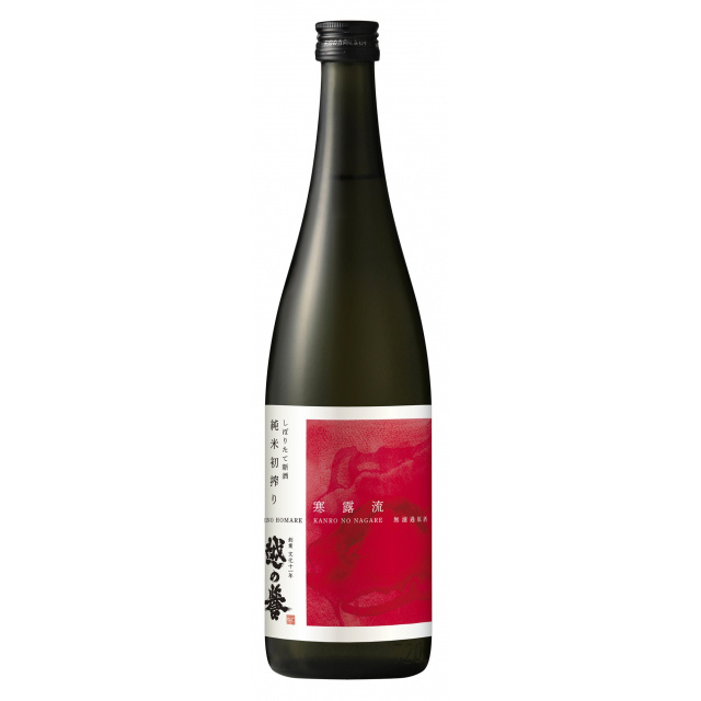 越の誉　純米初搾り　寒露流　720ｍｌ 商品写真