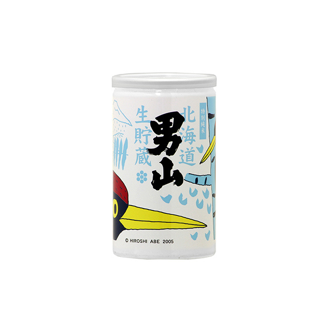 清酒　男山　純米生貯蔵　アルミ缶　１８０ｍｌ 商品写真