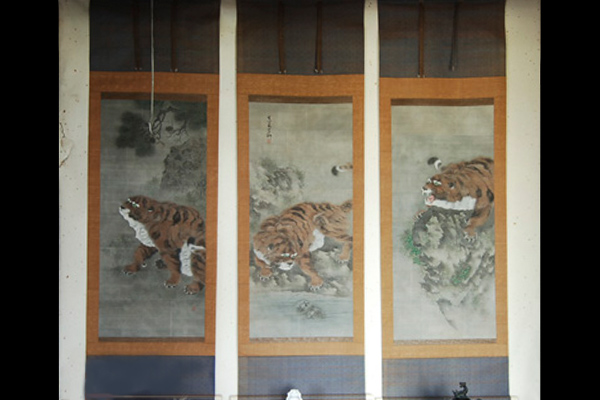 花房社長のコレクション 岸駒の虎の写真
