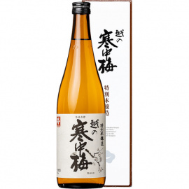 清酒　越の寒中梅　特別本醸造　７２０ｍｌ