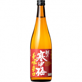 清酒　越の寒中梅　本醸造　美味辛口　７２０ｍｌ