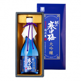 清酒　越の寒中梅　越淡麗　大吟醸　DK-1 720ml