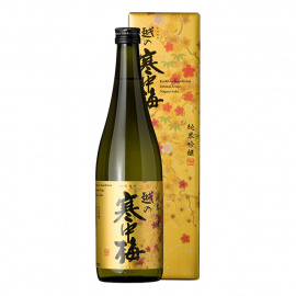 清酒　越の寒中梅　金ラベル　７２０ｍｌ