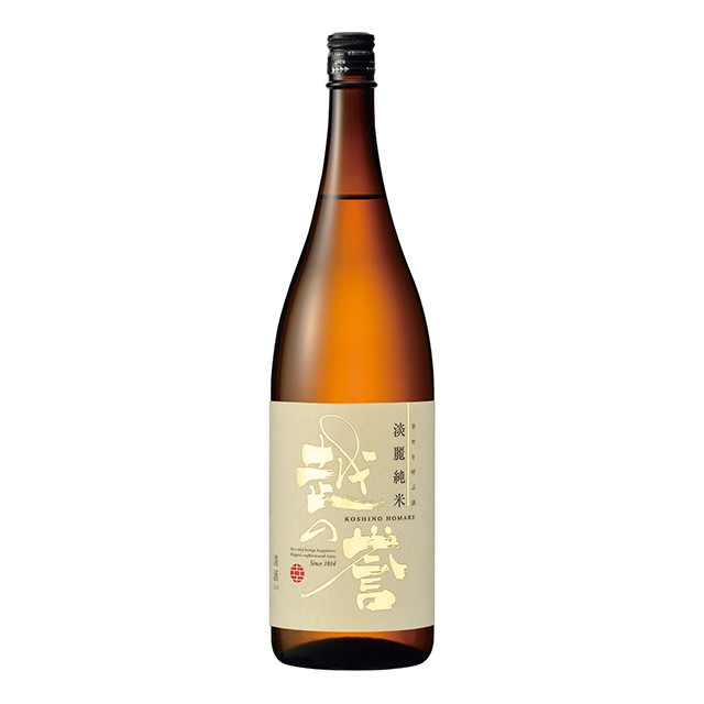 清酒　越の誉　淡麗純米　彩　１．８L 商品写真