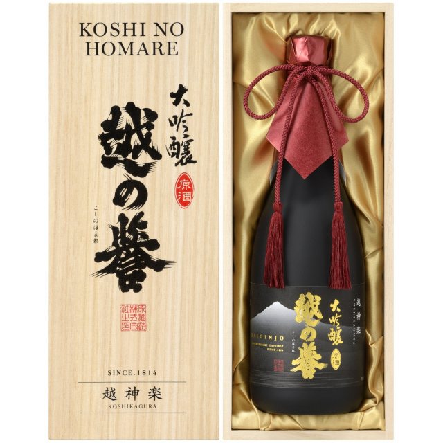 越の誉　大吟醸原酒　越神楽　７２０ｍｌ 商品写真
