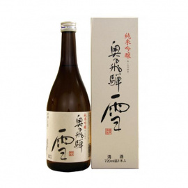 清酒　奥飛騨　純米吟醸「雪」　箱入　720ml