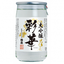 特選國盛　彩華　大吟醸　カップ１８０ｍｌ