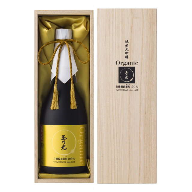 玉乃光　有機　純米大吟醸　備前雄町１００％　７２０ｍｌ 商品写真