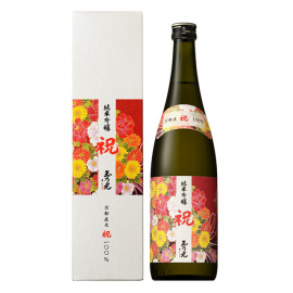 清酒　玉乃光　純米吟醸　祝１００％　７２０ｍｌ 商品詳細ページ