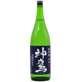 清酒　神鷹　純米酒水もと仕込み辛口　1800ｍｌ