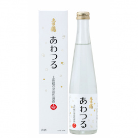 清酒　土佐鶴　発泡性清酒　あわつる　300ml