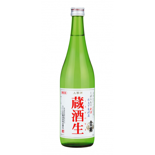 土佐鶴　生貯蔵酒　蔵酒生　720ml 商品写真