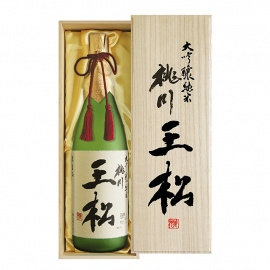 清酒　桃川　大吟醸純米　王松  1,800ml