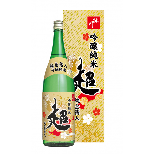 清酒　桃川 超 純金箔入吟醸純米 1,800ml 商品写真