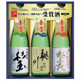 桃川　受賞酒トリオセット　７２０ｍｌ×３