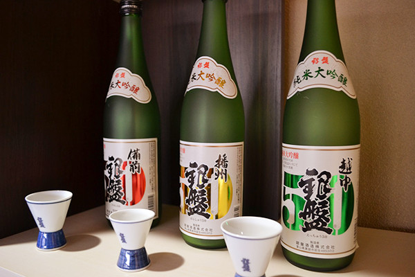 リニューアルした「播州50 純米大吟醸」