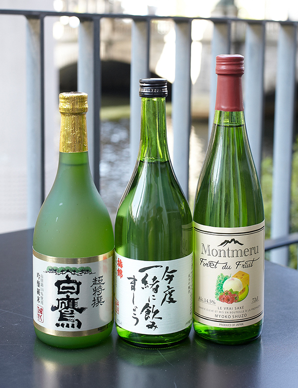 今が飲み頃の純米吟醸3銘柄