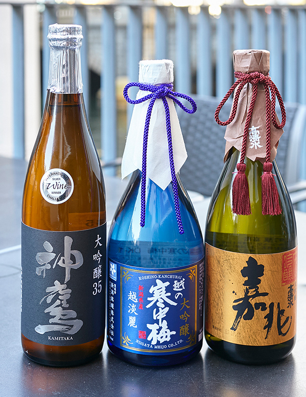 今が飲み頃の大吟醸３銘柄