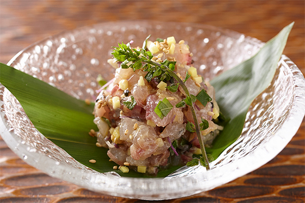 鯵(あじ)のなめろう