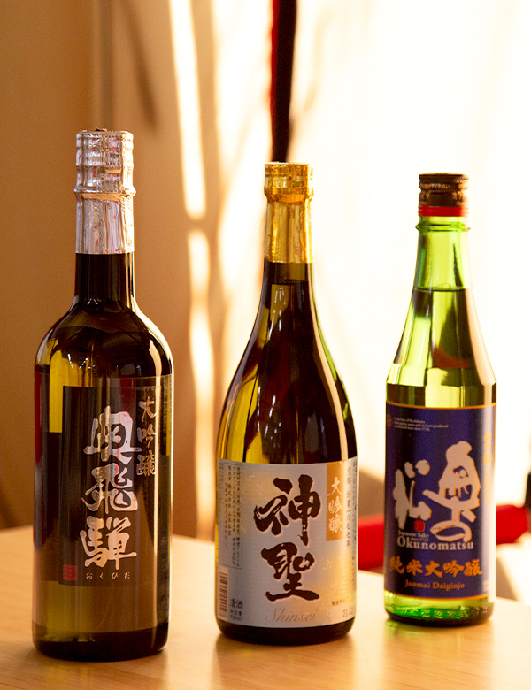 今が飲み頃の大吟醸3銘柄