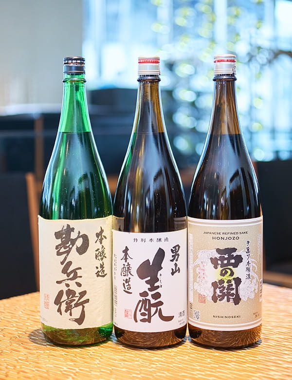 今が飲み頃の本醸造３銘柄