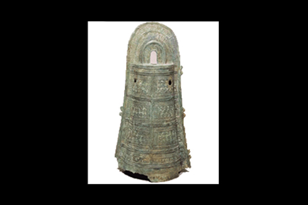 袈裟欅文銅鐸の写真
